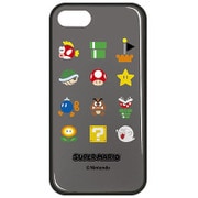 モデリングケース iPhone 7 スーパーマリオ02 アイコン [キャラクターグッズ]