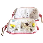 うさぎのマコリン マルチポーチ ピンク [幅約19.5×高さ約11.5cm]