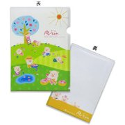 ぷーとん A4クリアファイル (ぷーとんの一日) [H310×W220mm]