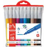 ファンカラー ミニ 10色セット 水溶性フェルトペン 0195-710