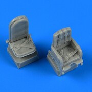 1/72 レジン製ディティールアップパーツ ユンカース Ju-52 座席（ベルト付）（イタレリ用） [プラモデル]