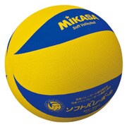 MS-M64-YBL [ソフトバレーボール 円周64cm 低学年用 イエロー/ブルー]