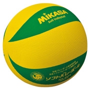 MS-M64-YG [ソフトバレーボール 円周64cm 低学年用 イエロー/グリーン]
