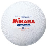 MS-64-DX-W [ソフトバレーボール 円周64cm 糸巻きタイプ ホワイト]