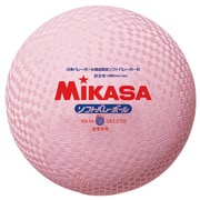 MS-64-DX-P [ソフトバレーボール 円周64cm 糸巻きタイプ ピンク]