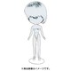 ドールスタンド B 丸サドルタイプ 白