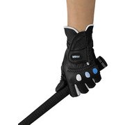 17 PRGR PGL-17 ブラック/ブルー 20cm [ゴルフグローブ 左手用 レディース]