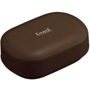 Emeal 石けん箱 ブラウン