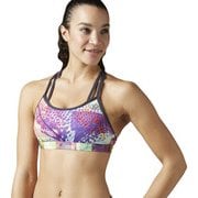 B45086-J/L [WOMEN ワンシリーズ ダブルストラップ グラフィックブラトップ Lサイズ キウイグリーン]
