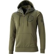 BC5058-J/M [MEN ワンシリーズ Wハイブリッドスウエット ハーフジップパーカー Mサイズ]