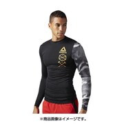 BK3944-J/M [MEN ワンシリーズ AVTIVCHILL Comp ロングスリーブTシャツ Mサイズ ブラック]