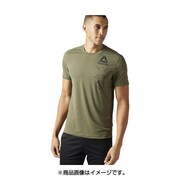 BK3974-J/M [MEN ワンシリーズ ACTIVCHILL グラフィック ショートスリーブTシャツ Mサイズ ハンターグリーン]