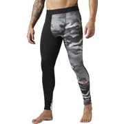 BK3982-J/M [MEN ワンシリーズ スプレーカモ Comp タイツ Mサイズ ブラック]