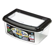 プラケースワイドビューフラット ブラック PW-06FB