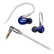 Optoma HEM1ハイレゾ対応イヤホン ブルー H1MF-BL