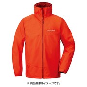1128266 [レイントレッカー ジャケット メンズ Lサイズ オレンジレッド]