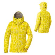 1128578 [レインダンサー プリントジャケット レディース L ペールイエロー]