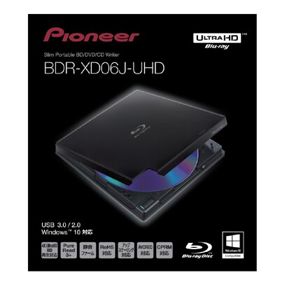 Pioneer パイオニア USB3.0 UHD-BD再生対応 スロットインタイプ