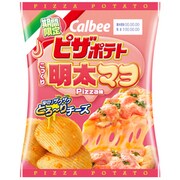 ピザポテト こっくり明太マヨ Pizza味 60g [菓子]