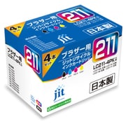 ヨドバシ.com - ジット JIT リサイクルインクカートリッジ ブラザー LC3119-4PK 互換 4色セット 日本製 JIT-KB31194P  通販【全品無料配達】