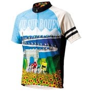 334-B-15-M [サイクル プリント ジャージ Mサイズ レース]