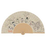 きゃらふぉるむ おそ松さん 扇子 松野家 戯画ver. [キャラクターグッズ]
