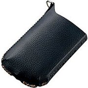 iQOS用 ソフトレザーカバー クロスステッチタイプ ブラック ET-IQLC1BK