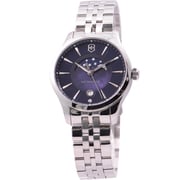 Alliance Small（アライアンス スモール） Moon Phase（ムーンフェイズ） ブルー 35mm SS ブレス 正規品 5年保証 241752
