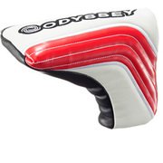 Solid Blade Putter Cover RED/BLK 17 JM [パターヘッドカバー レッド/ブラック]