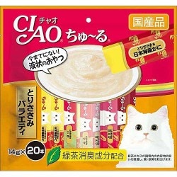 ヨドバシ Com いなばペットフード チャオ Ciao チャオちゅーる とりささみバラエティ 14g 本 猫用おやつ 通販 全品無料配達