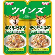 ツインズ まぐろ・かつおささみ・緑黄色野菜入り 80g [ドッグフード]