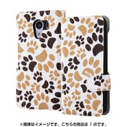 IJ-CR03LC/AK077 [Android One S2 オリジナルデザイン 手帳型レザーケース ねこあしあと]