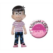 おそ松さん ワールドコレクタブルフィギュア 松に衣を！！avex pictures×BANPRESTO ボーダー松Tシャツver. トド松 [フィギュア＋ミニ缶バッジ]