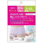 紙から生まれた新素材機能性 ショーツ+吸水パッド 女性用 L～LLサイズ お試し(ショーツ1枚＋パッド2枚)
