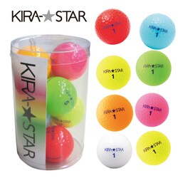 KIRA★STAR 2 アソート(8色) [ゴルフボール 8球入り]