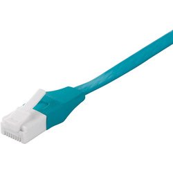 ツメの折れないLANケーブル カテゴリー6 ストレート フラットタイプ 撚線 1.5m グリーン BCLS6F15GR