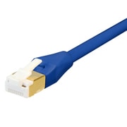 ツメの折れないLANケーブル カテゴリー7 ストレート スタンダードタイプ 撚線 0.5m ブルー BCLS7N05BL