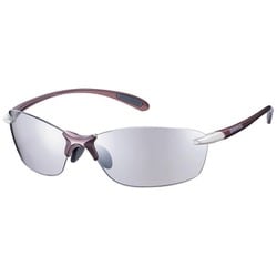 Airless-Leaf fit（エアレス・リーフ フィット） ミラーレンズモデル SALF-0712 COP コーラルロゼ×パラジウム/シルバーミラー×クリア [スポーツサングラス]