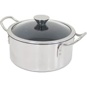 IH-デュオ 両手鍋 20cm 日本製 DUO-20W