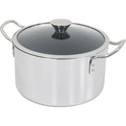 IH-デュオ 両手鍋 22cm 日本製 DUO-22W
