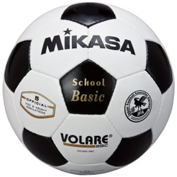 サッカーボール SVC502SBC-WBK ホワイト/ブラック 5号 検定球 [サッカーボール]