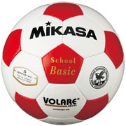 サッカーボール SVC502SBC-WR ホワイト/レッド 5号 検定球 [サッカーボール]