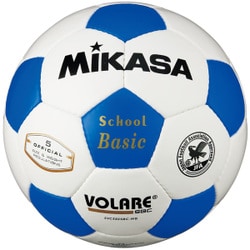 サッカーボール SVC502SBC-WB ホワイト/ブルー 5号 検定球 [サッカーボール]
