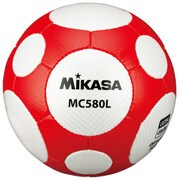 MC580L-WR [サッカーボール 軽量5号 ホワイト/レッド]