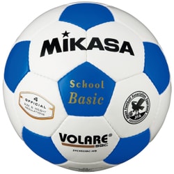 サッカーボール SVC402SBC-WB ホワイト/ブルー 4号 検定球 [サッカーボール]