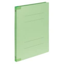フラットファイル K2 背補強 10冊 緑 K2フ-BR10GX10