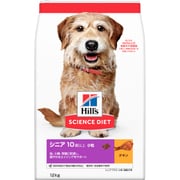 サイエンス・ダイエット シニアプラス 中型犬用 小粒 高齢犬用 チキン [犬用 ドライフード 12kg 10歳以上 総合栄養食]