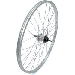 後車輪 26×1 3/8 内装3段ステンレス シルバー 61517