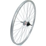 後車輪 26×1 3/8 内装3段ステンレス シルバー 61517