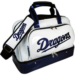 レザックス 中日ドラゴンズ ボストンバッグ(ホワイト) 返品種別A レザックス 中日ドラゴンズ ボストンバッグ ホワイト CDBB-2421